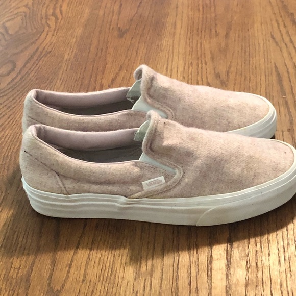 VANS Womens Slip On Dusty Rose Pink Skate Shoes Size 7 GUC - Picture 5 of 9